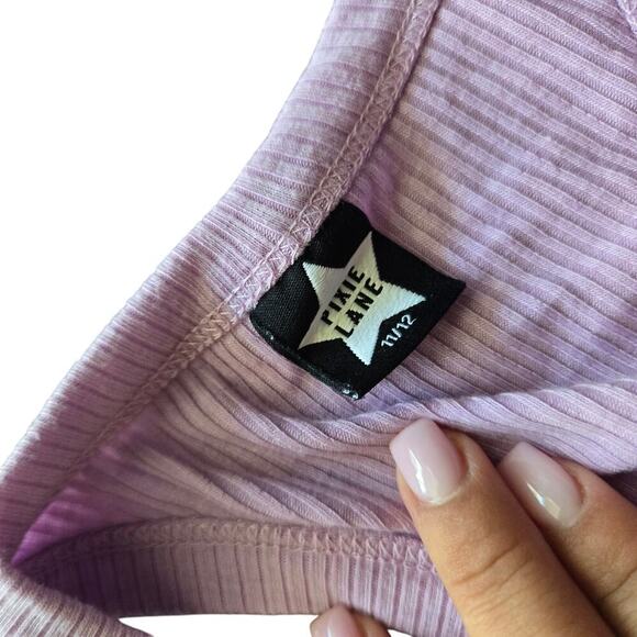 Pixie Lane Girl's Purple 2 Piece Set Size: 11/12 - Picture 5 of 5